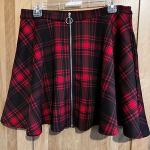 Plaid Skirt
